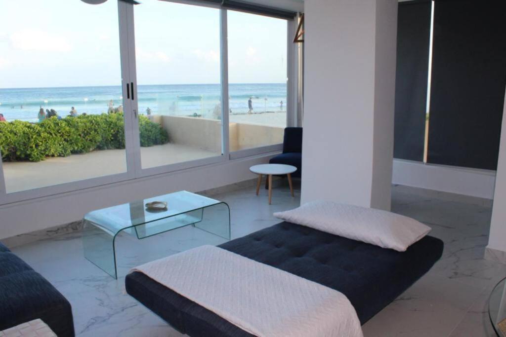 Beach Front Renewed Apartment แคนคูน ภายนอก รูปภาพ