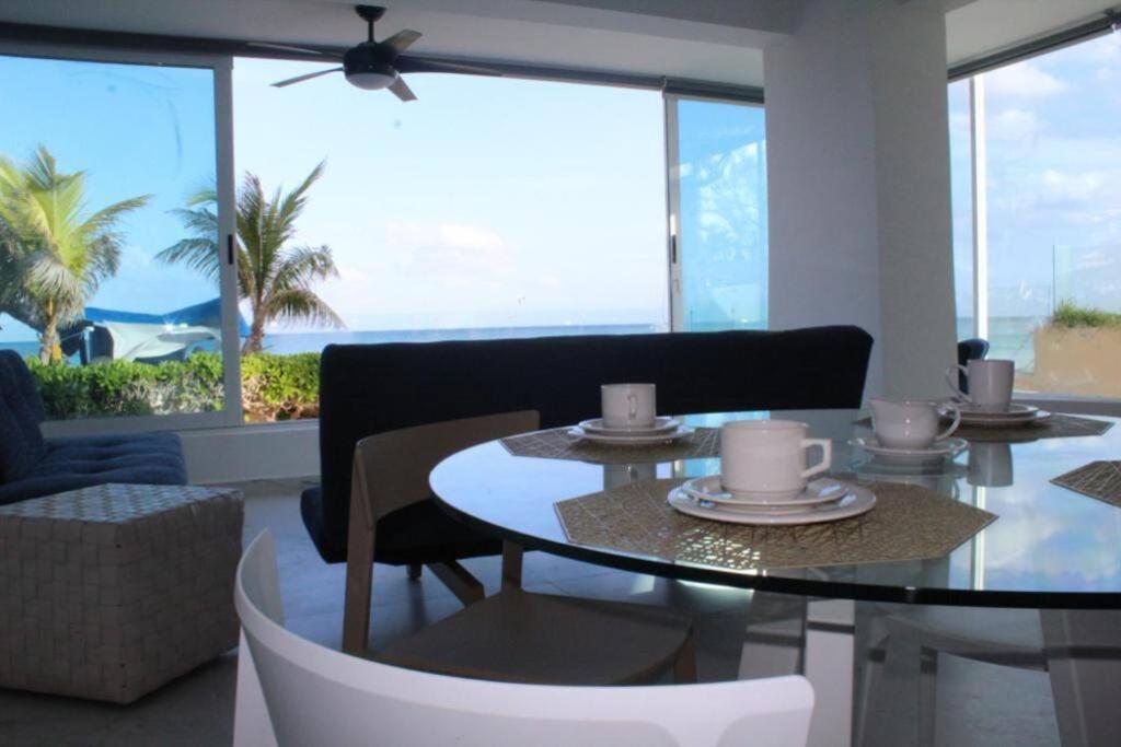 Beach Front Renewed Apartment แคนคูน ภายนอก รูปภาพ